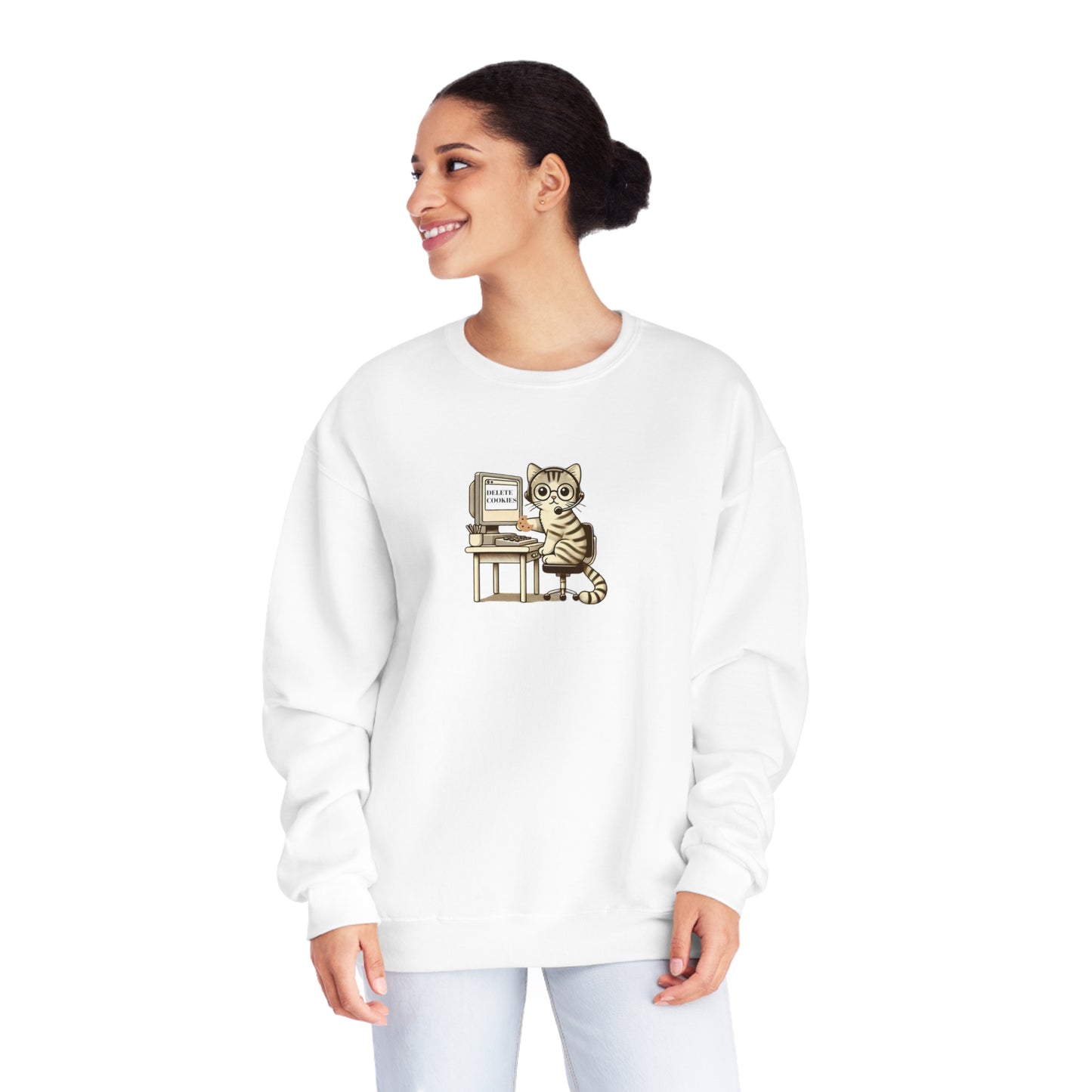 Cosmo - Delete Cookies - Unisex NuBlend® Crewneck Sweatshirt