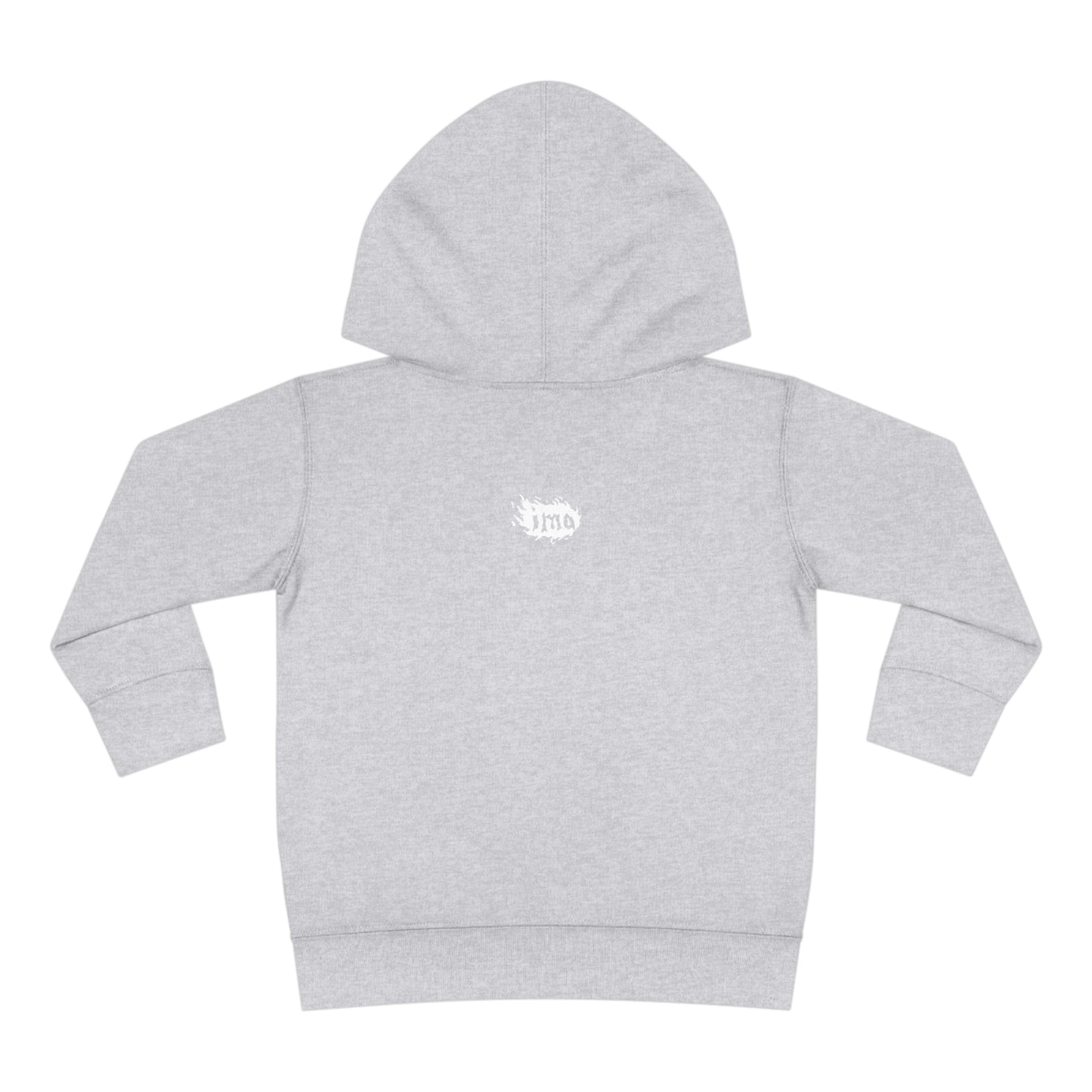 Snowboarder - wht - Toddler Pullover Fleece Hoodie