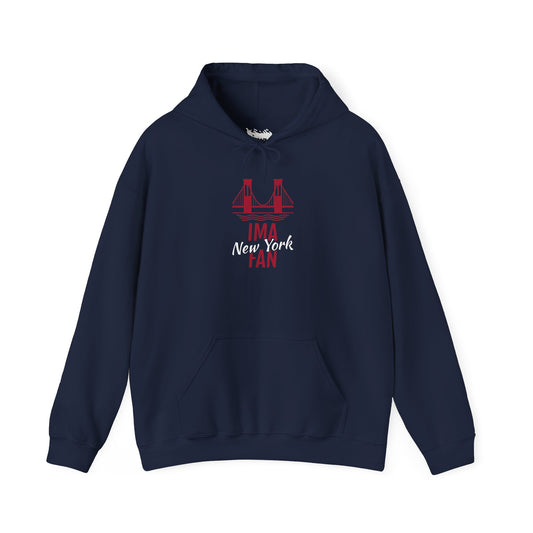 IMA Fan New York Bridge - Unisex Heavy Blend™ Hooded Sweatshirt