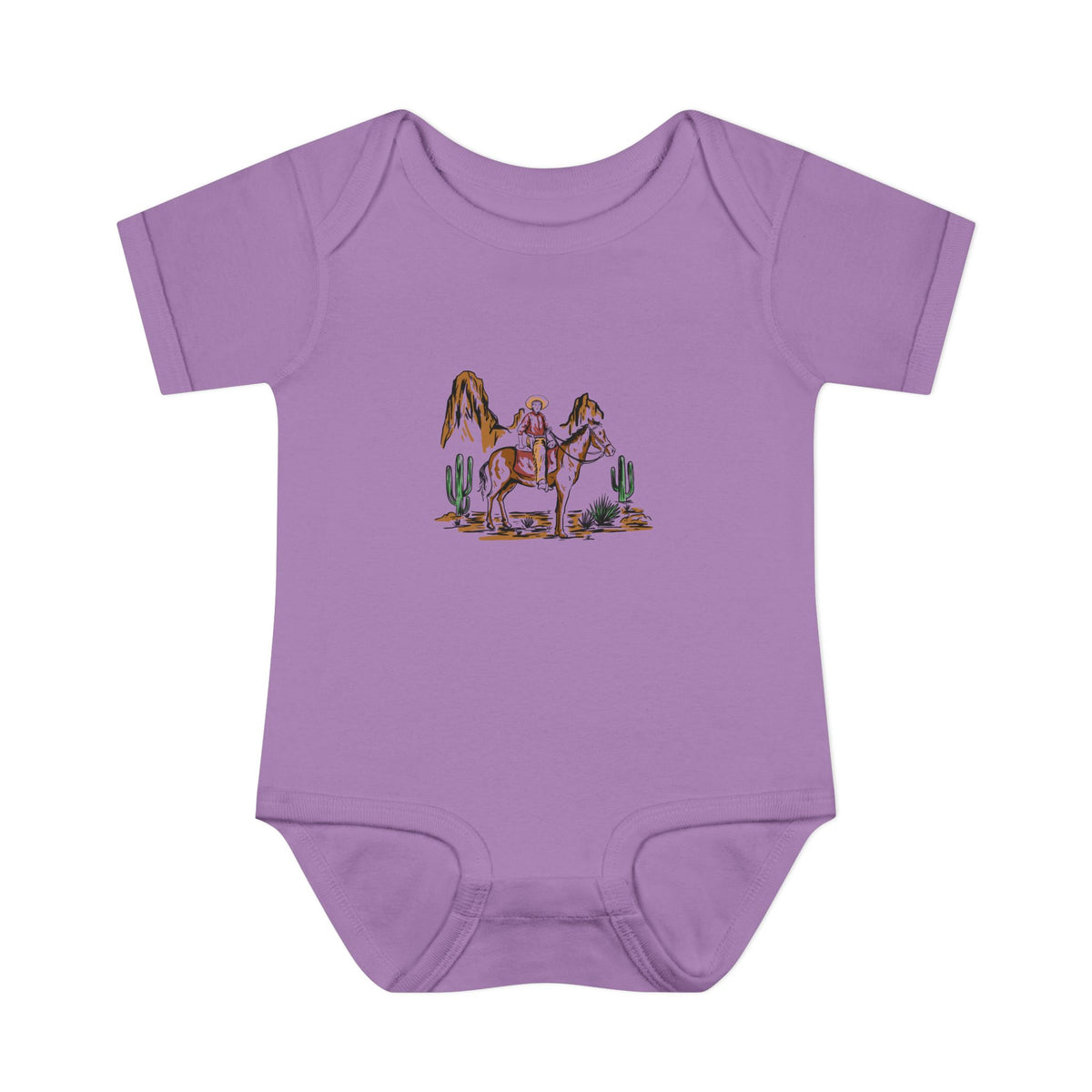 Cowboy - Infant Baby Rib Bodysuit