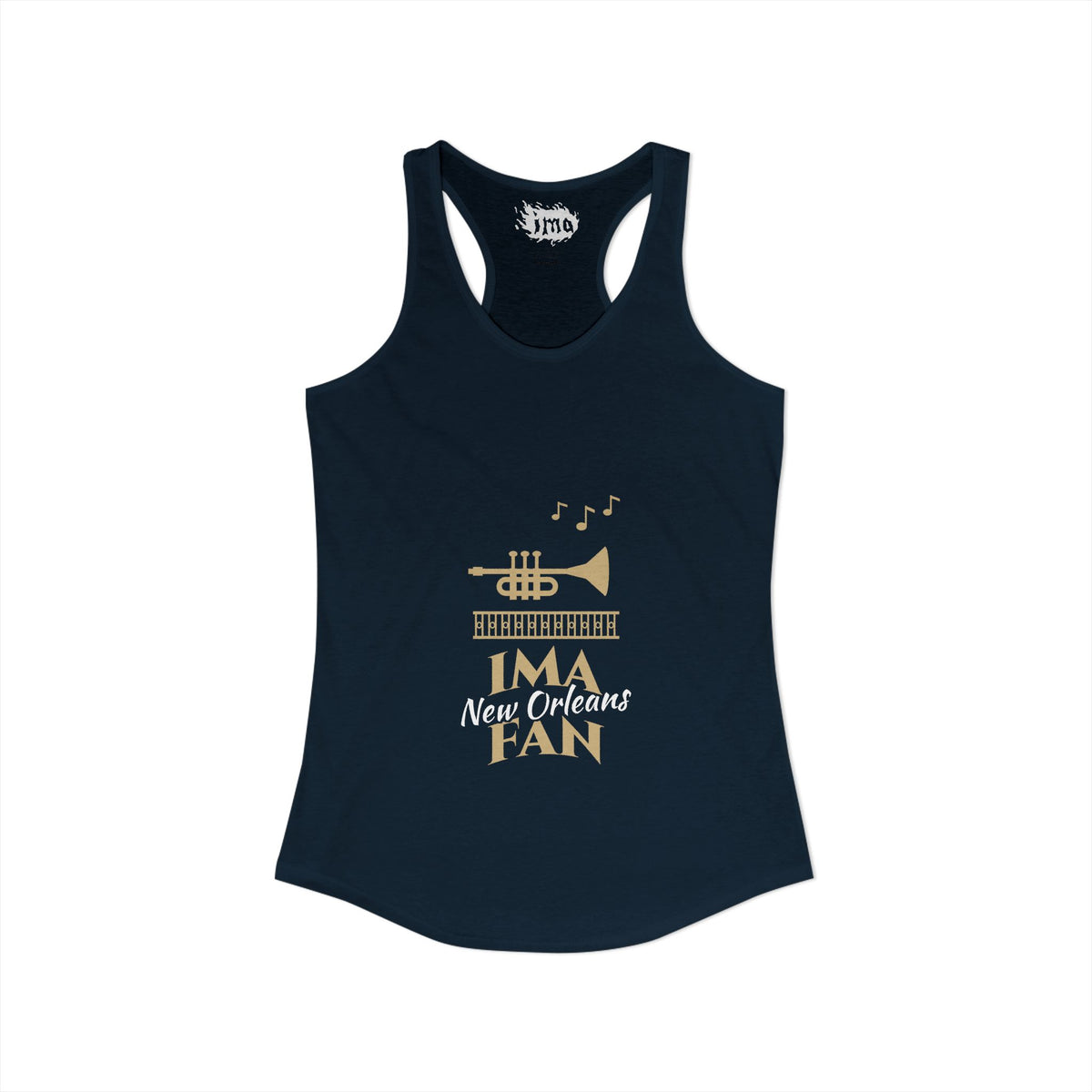 IMA Fan New Orleans - Women's Racerback Tank