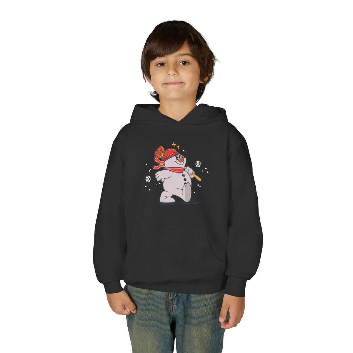 Snowman - Youth Heavy Blend™ Hooded Sweatshirt