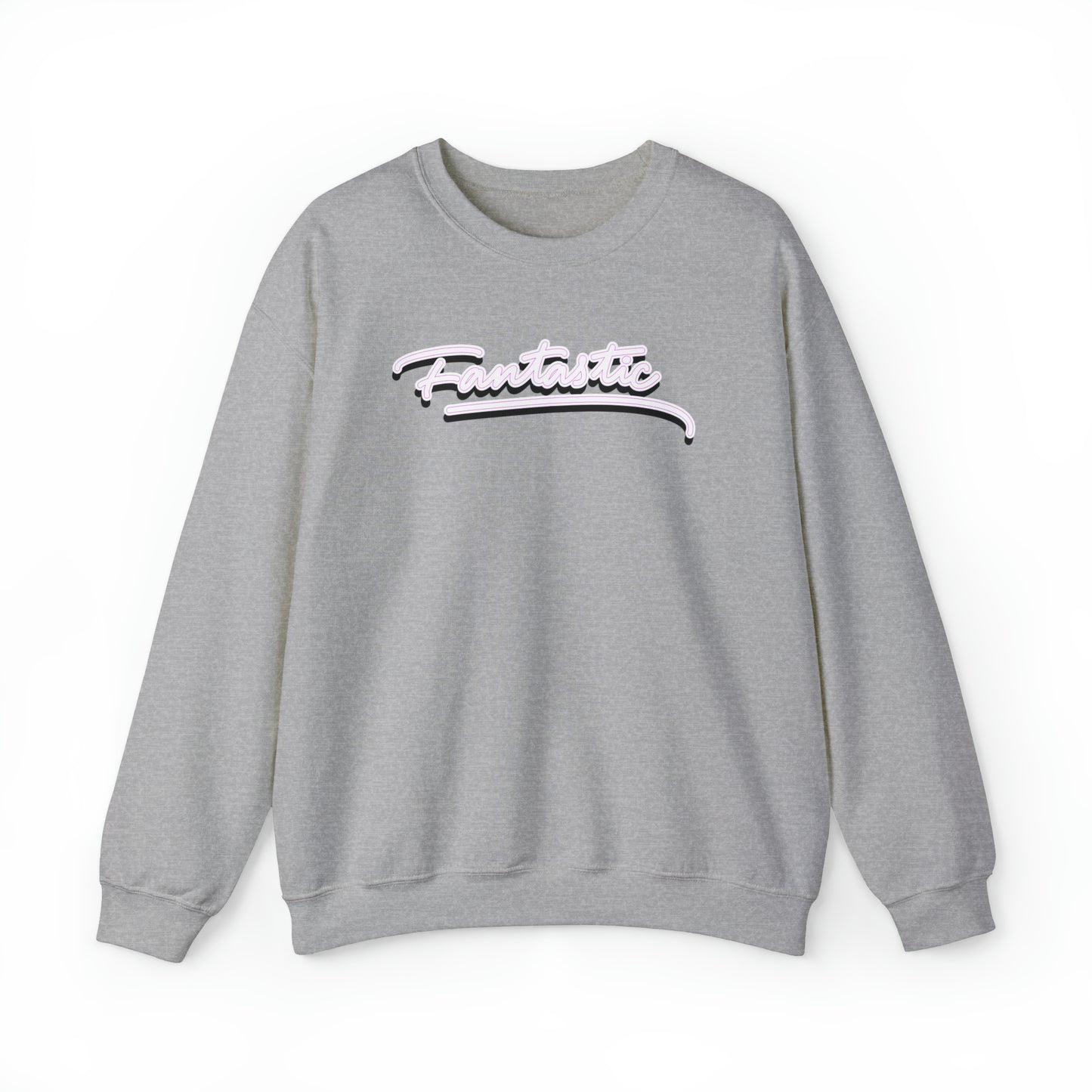 Fantastic - wht - Unisex Heavy Blend™ Crewneck Sweatshirt