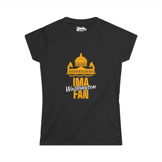 IMA Fan Washington - Women's Softstyle Tee