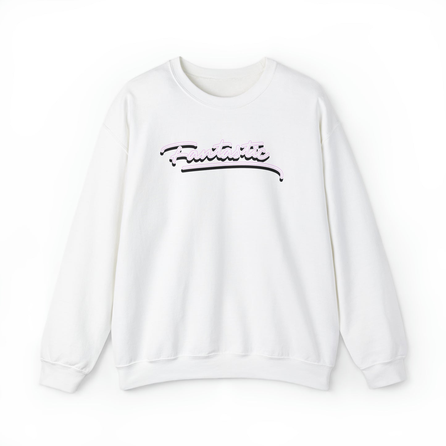 Fantastic - wht - Unisex Heavy Blend™ Crewneck Sweatshirt