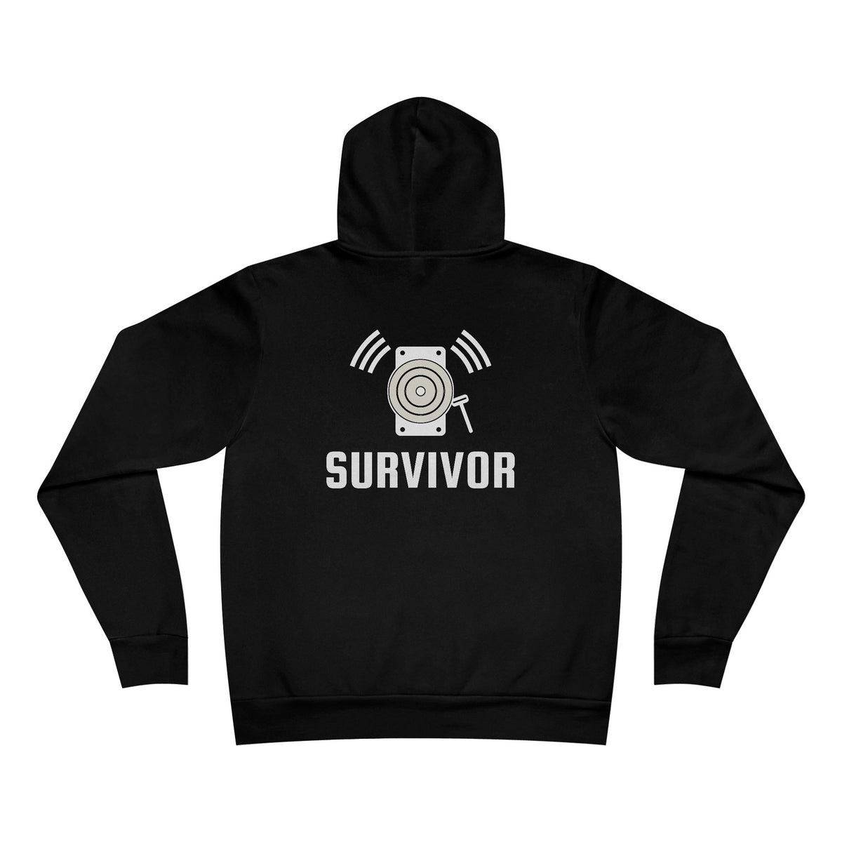 IMA Survivor – Rang the Bell – Pullover Hoodie – Black/Purple