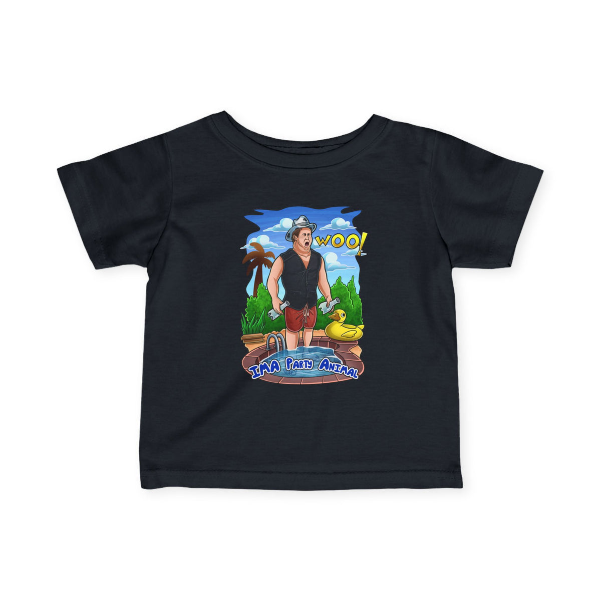Party Animal - Infant Fine Jersey Tee