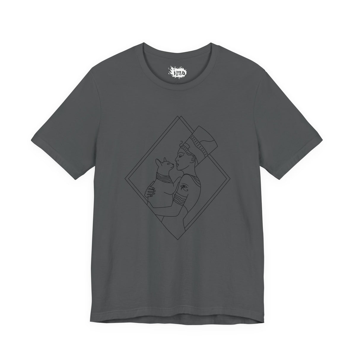 Egyptian Queen - blk - Unisex Jersey Short Sleeve Tee