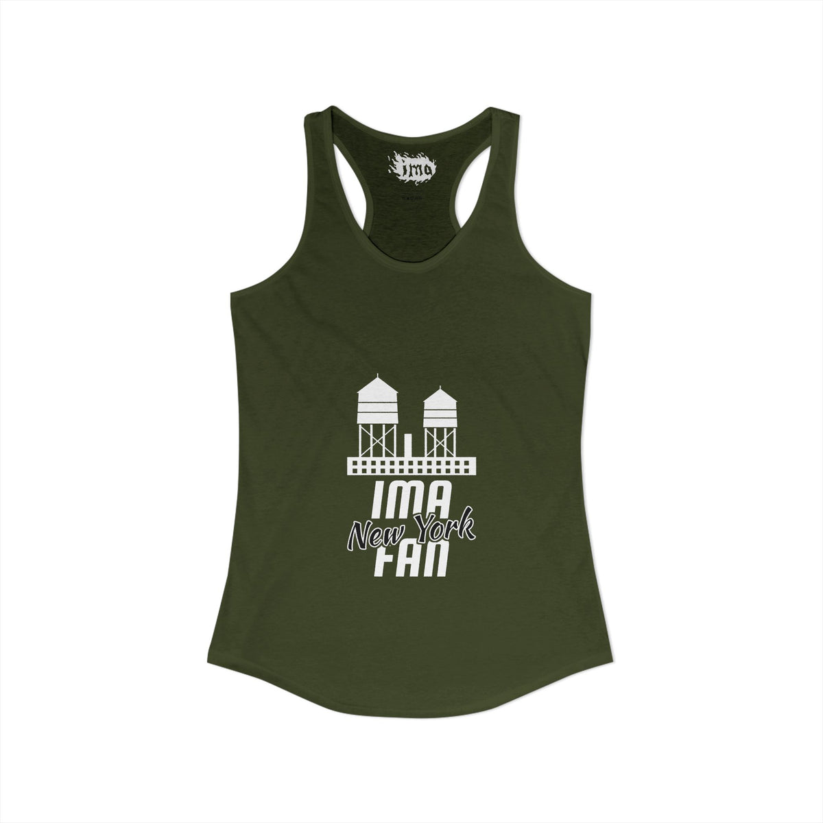 IMA Fan New York Rooftop - Women's Racerback Tank