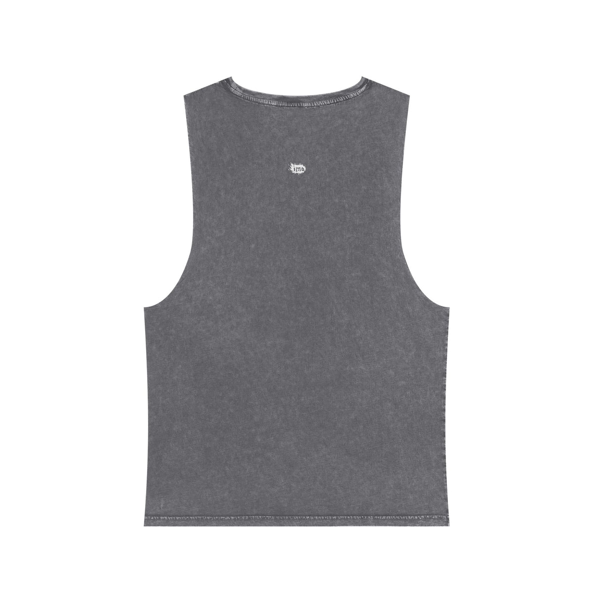 Caveman - wht - Unisex Stonewash Tank Top