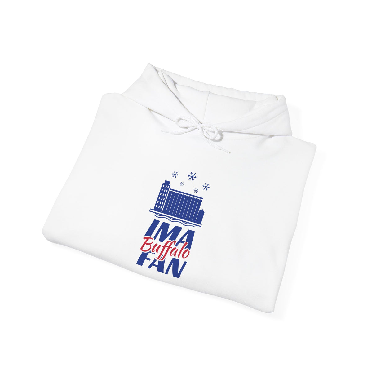 IMA Fan Buffalo Alt - Unisex Heavy Blend™ Hooded Sweatshirt
