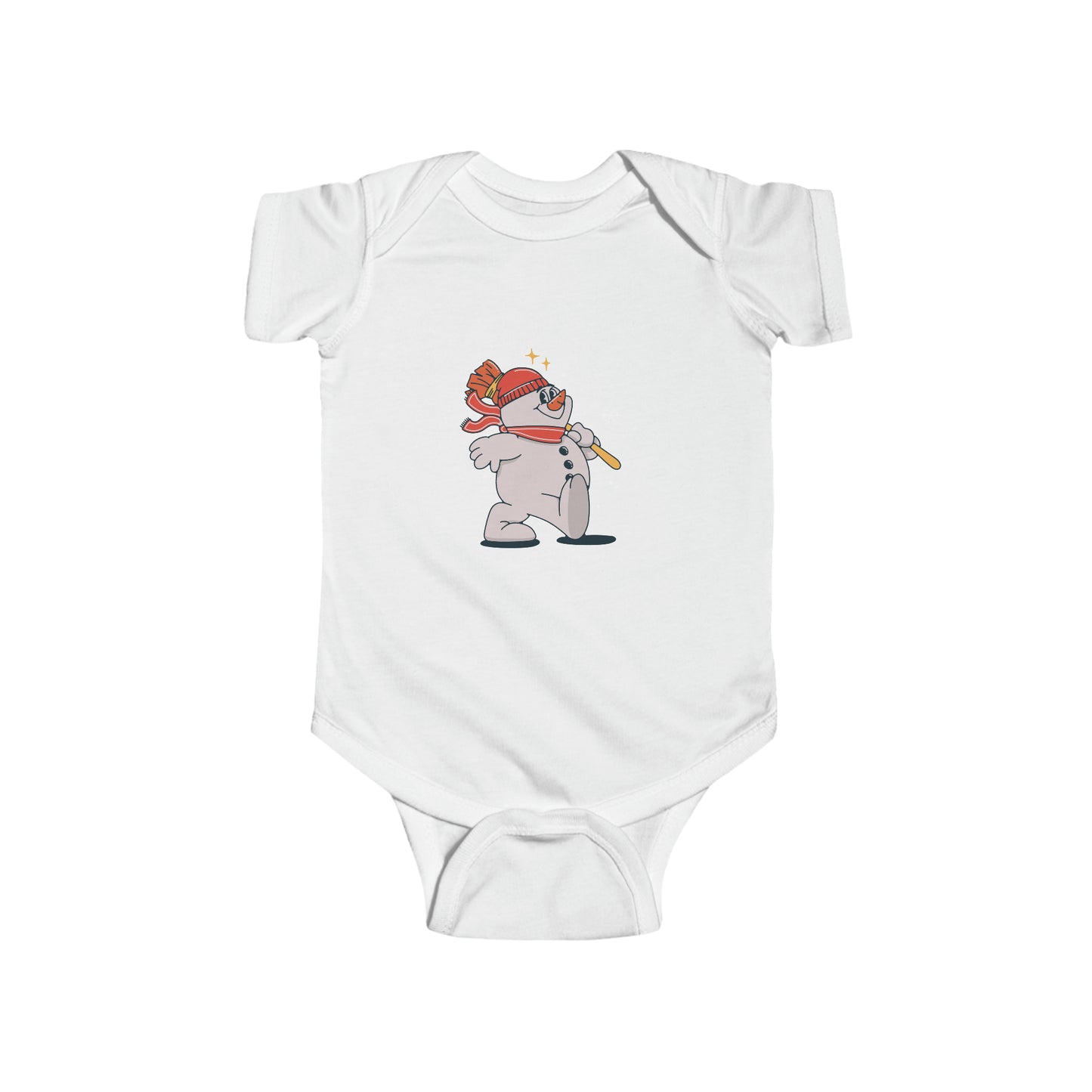 Snowman - Infant Fine Jersey Bodysuit