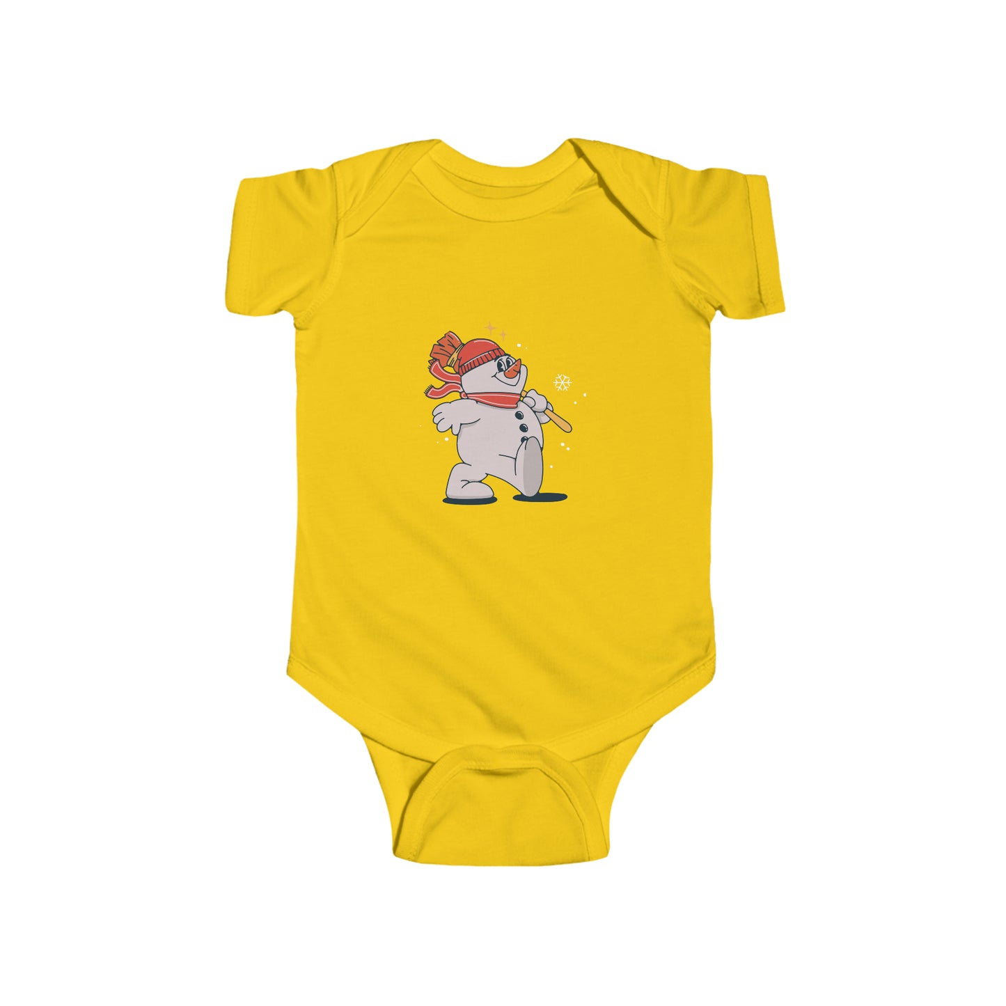 Snowman - Infant Fine Jersey Bodysuit