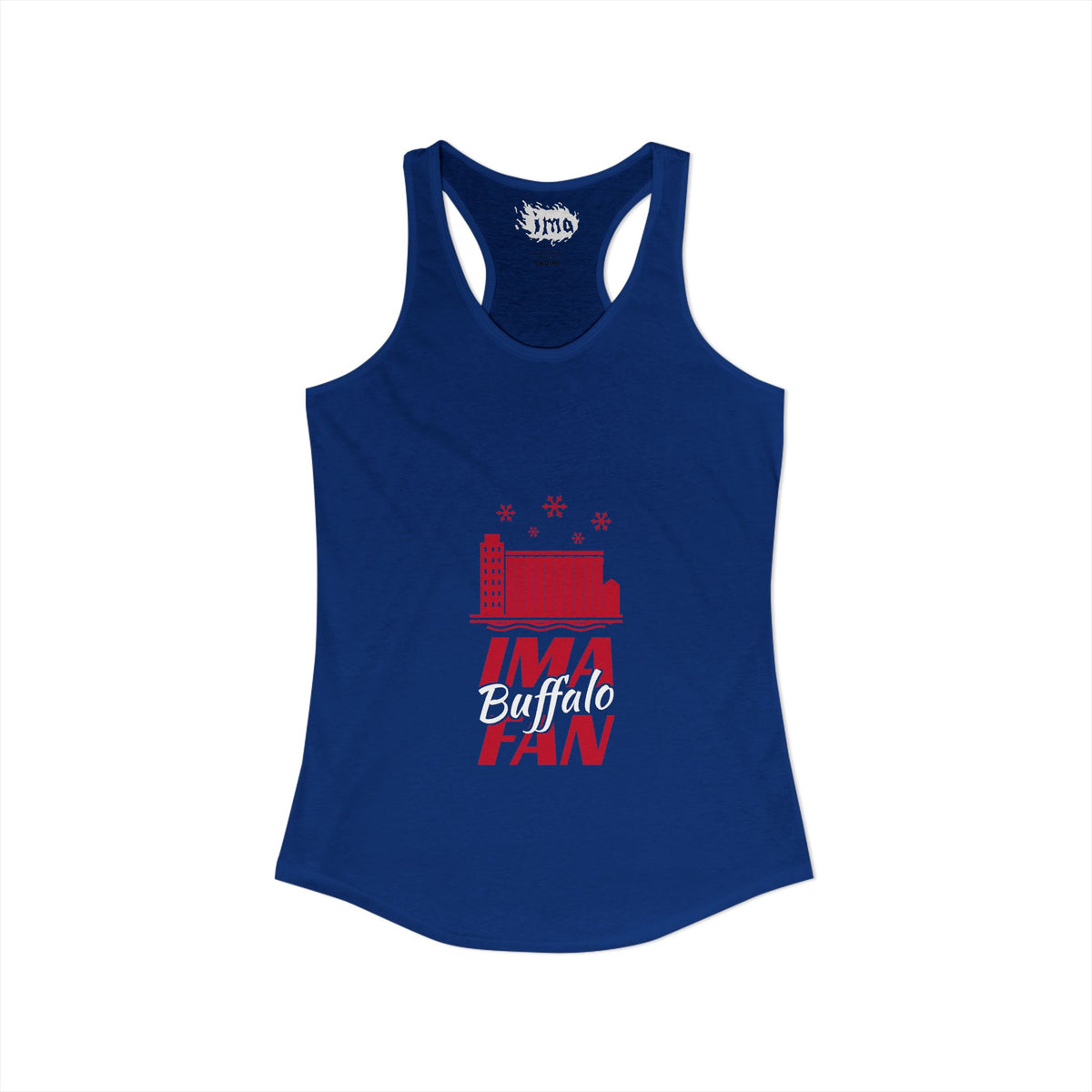 IMA Fan Buffalo - Women's Racerback Tank