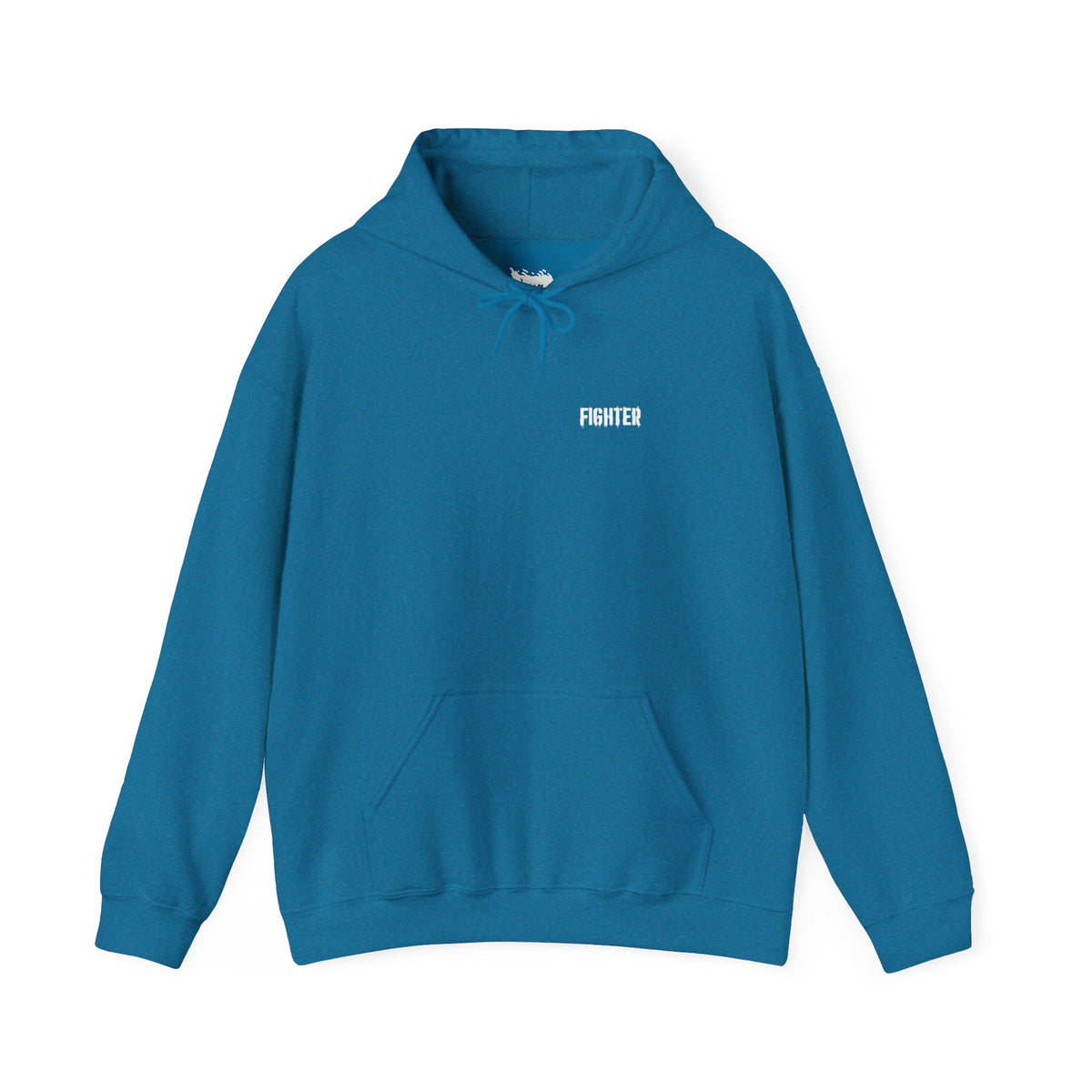 IMA Fighter – Teal Cervical Cancer Awareness Text Hoodie