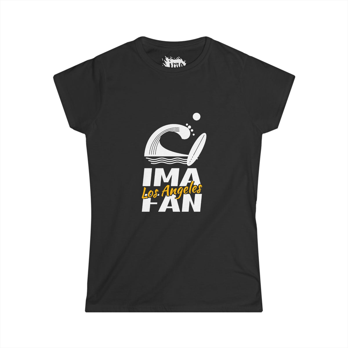 IMA Fan Los Angeles Surf - Women's Softstyle Tee