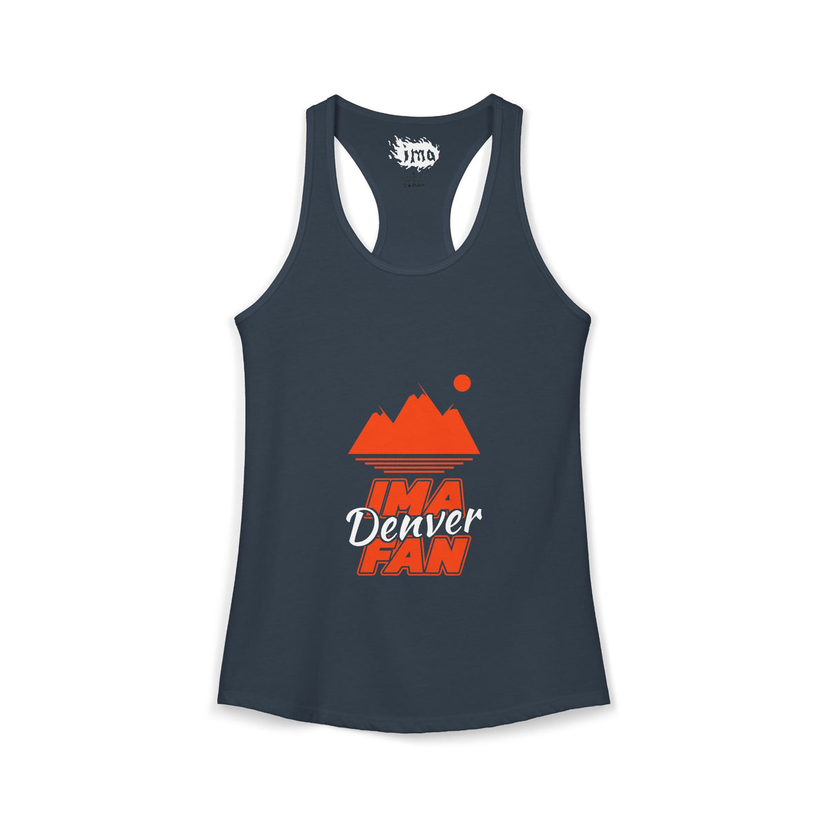 IMA Fan Denver - Women's Racerback Tank