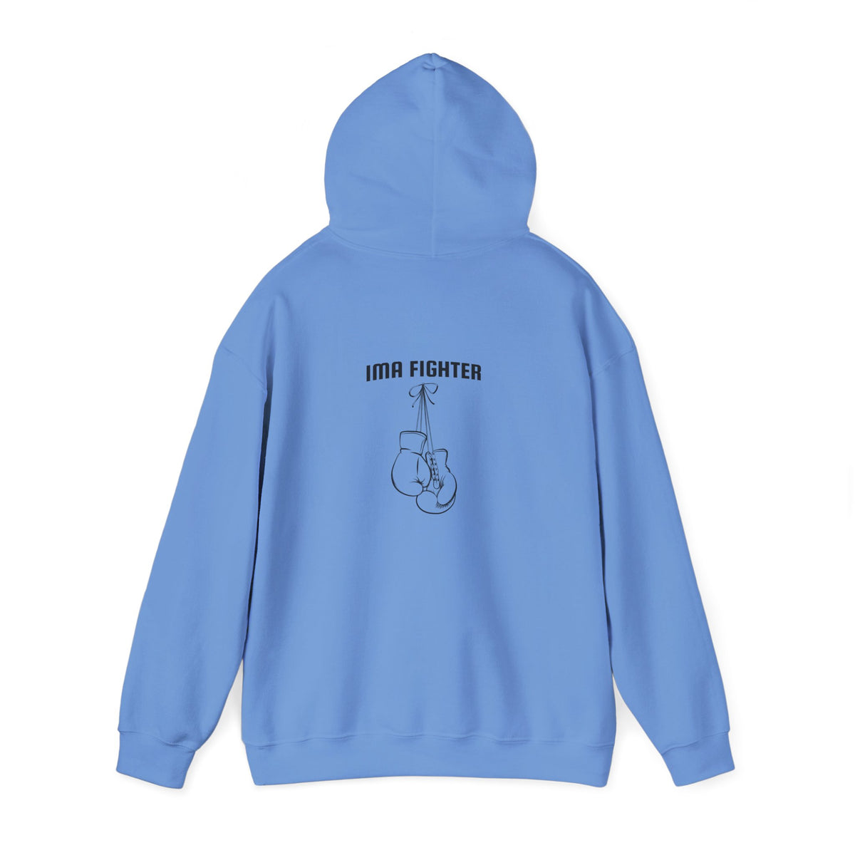 IMA Fighter – Periwinkle Stomach Cancer Awareness Gloves Hoodie