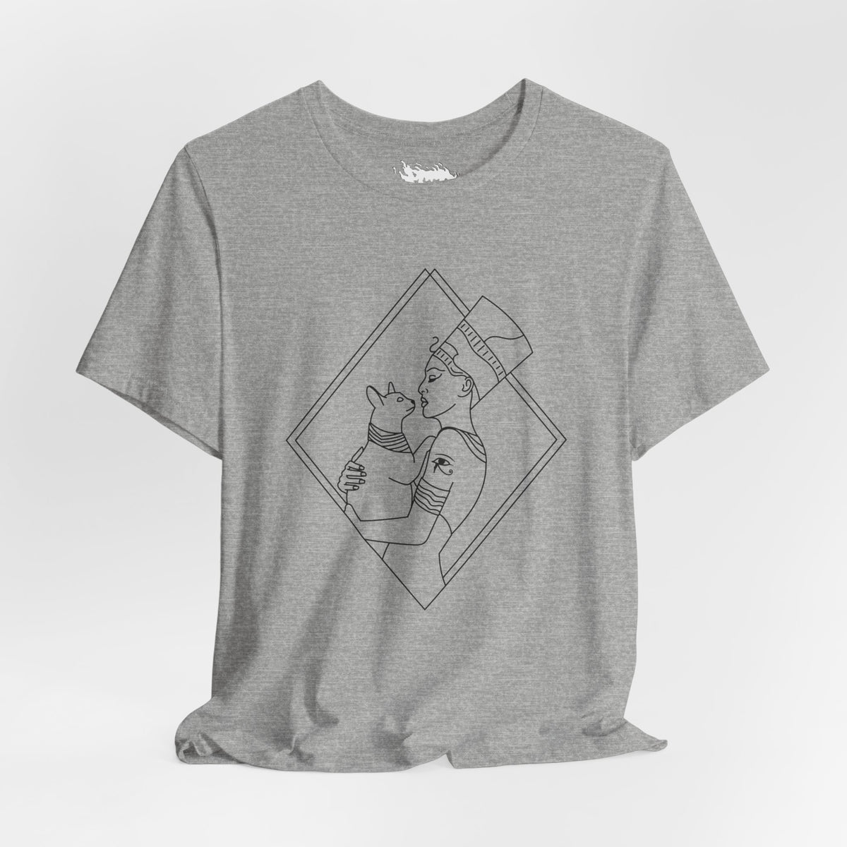 Egyptian Queen - blk - Unisex Jersey Short Sleeve Tee