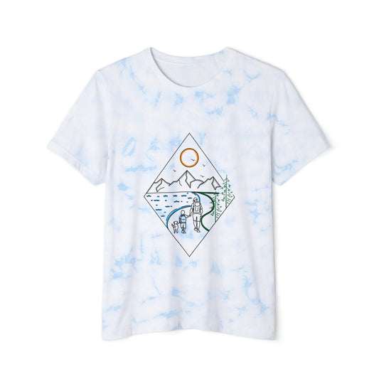 Father - clr -  Unisex FWD Fashion Tie-Dyed T-Shirt