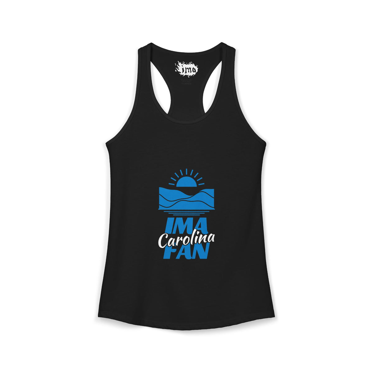 IMA Fan Carolina - Women's Racerback Tank