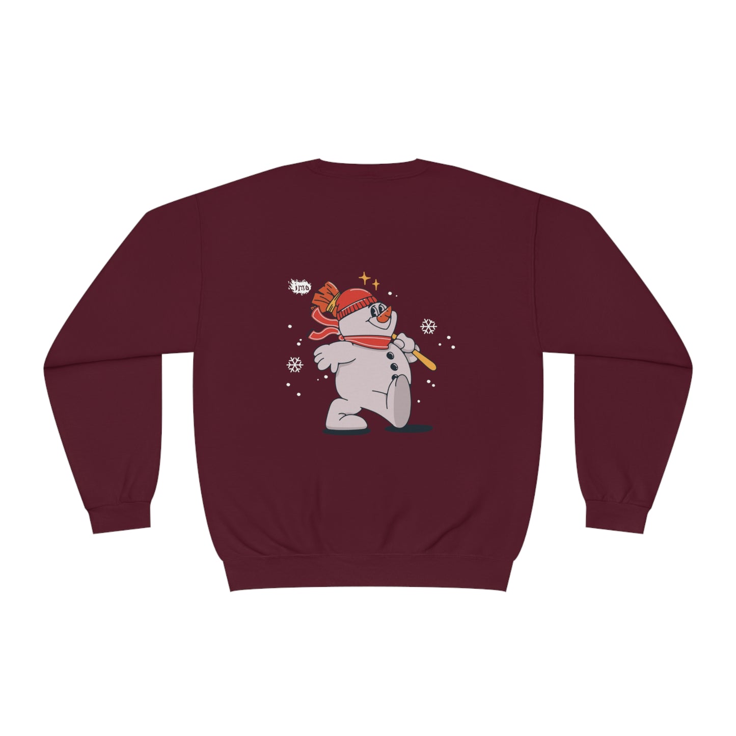 Snowman - Flakes - Unisex NuBlend® Crewneck Sweatshirt