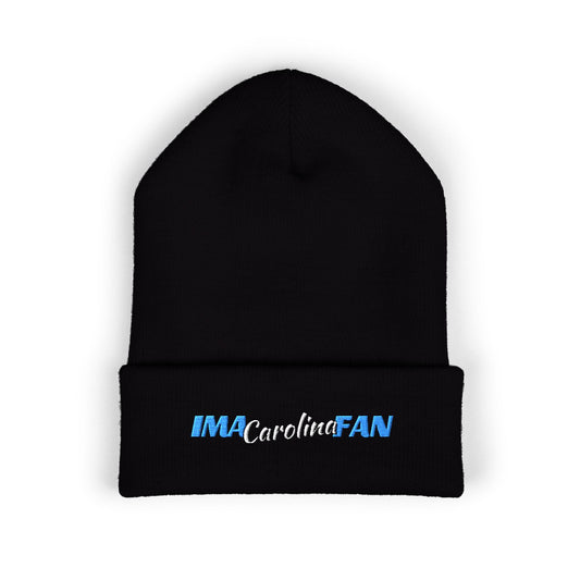 IMA Fan Carolina - Embroidered Cuffed Beanie