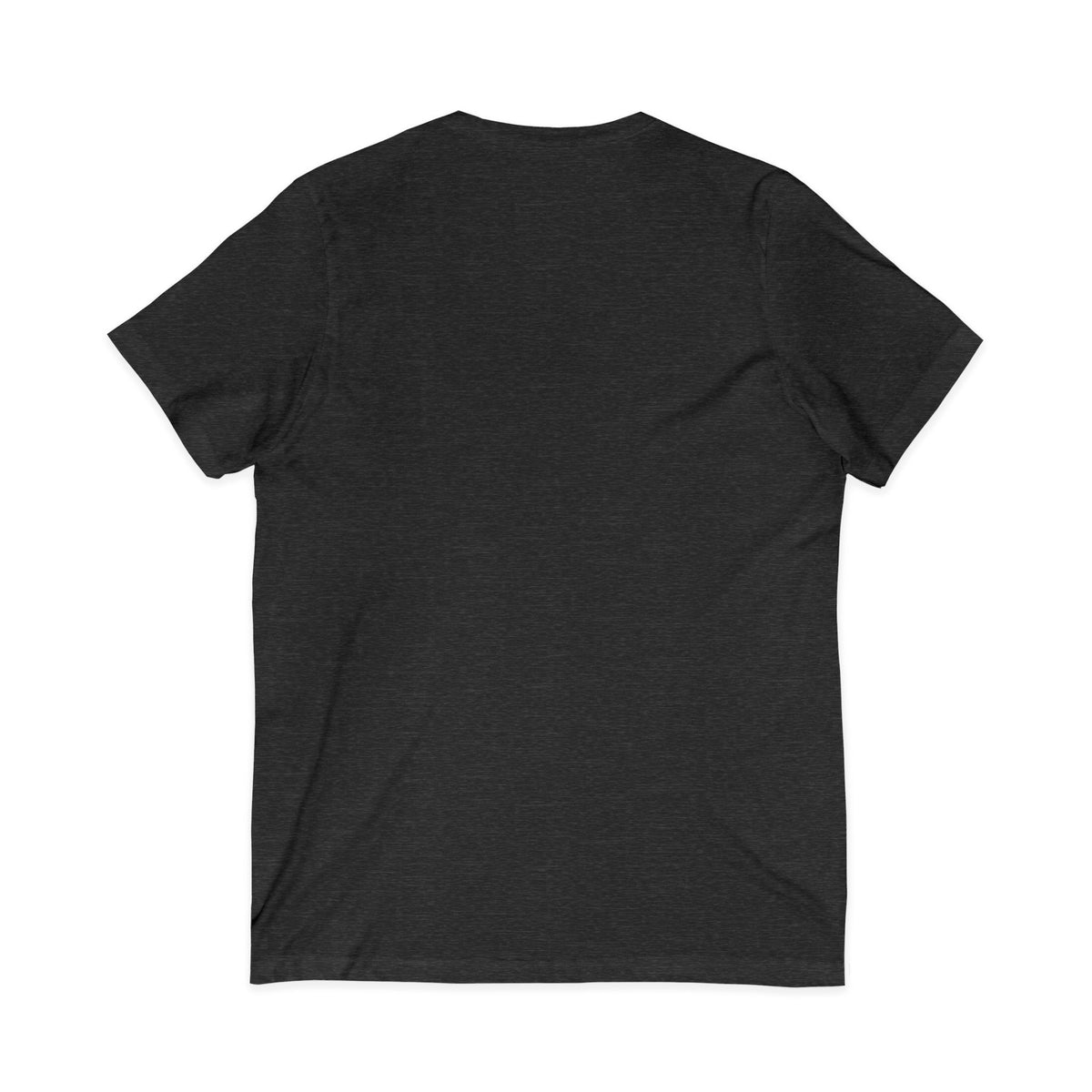 Cat Lady - Brunette - Unisex Jersey Short Sleeve V-Neck Tee