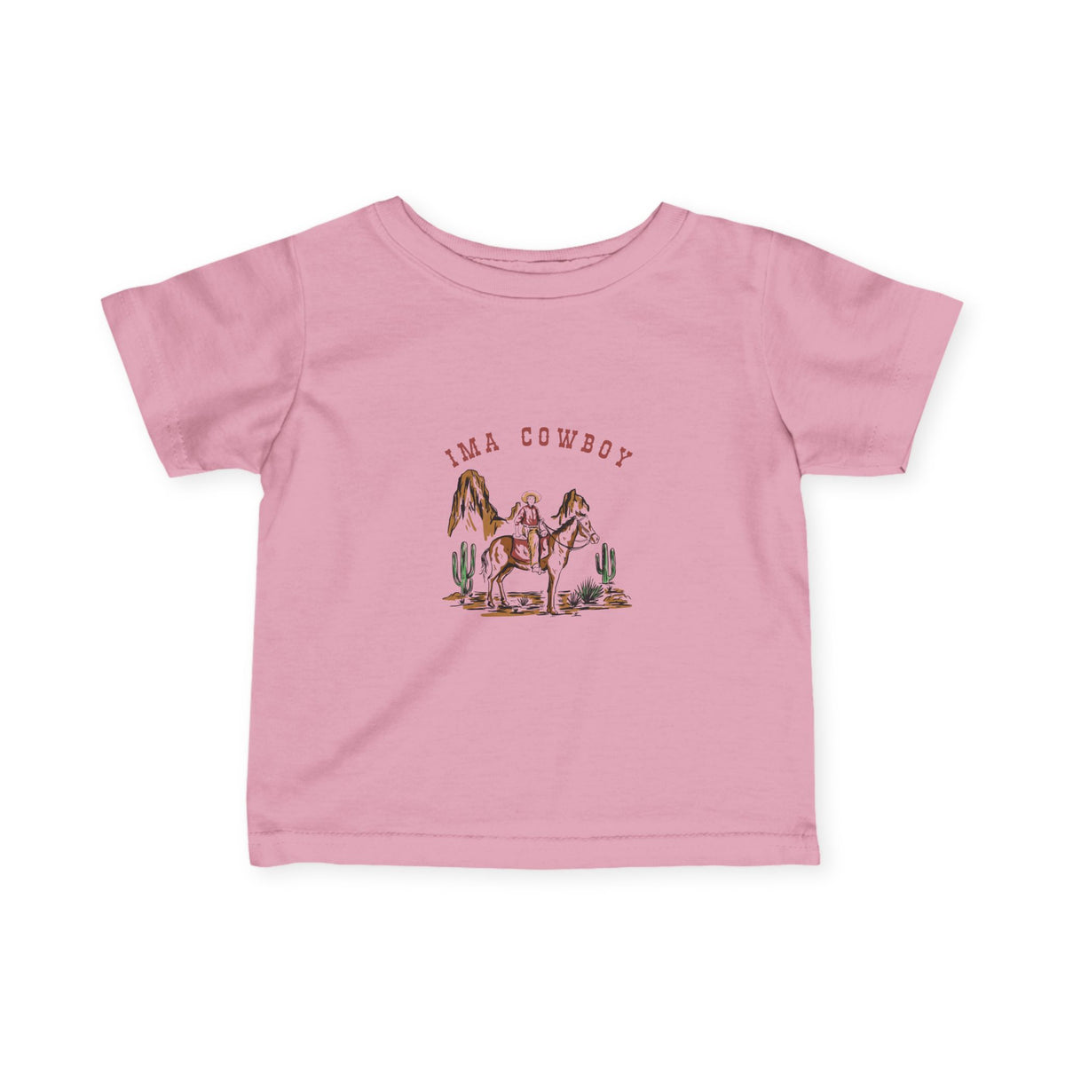 Cowboy - Infant Fine Jersey Tee