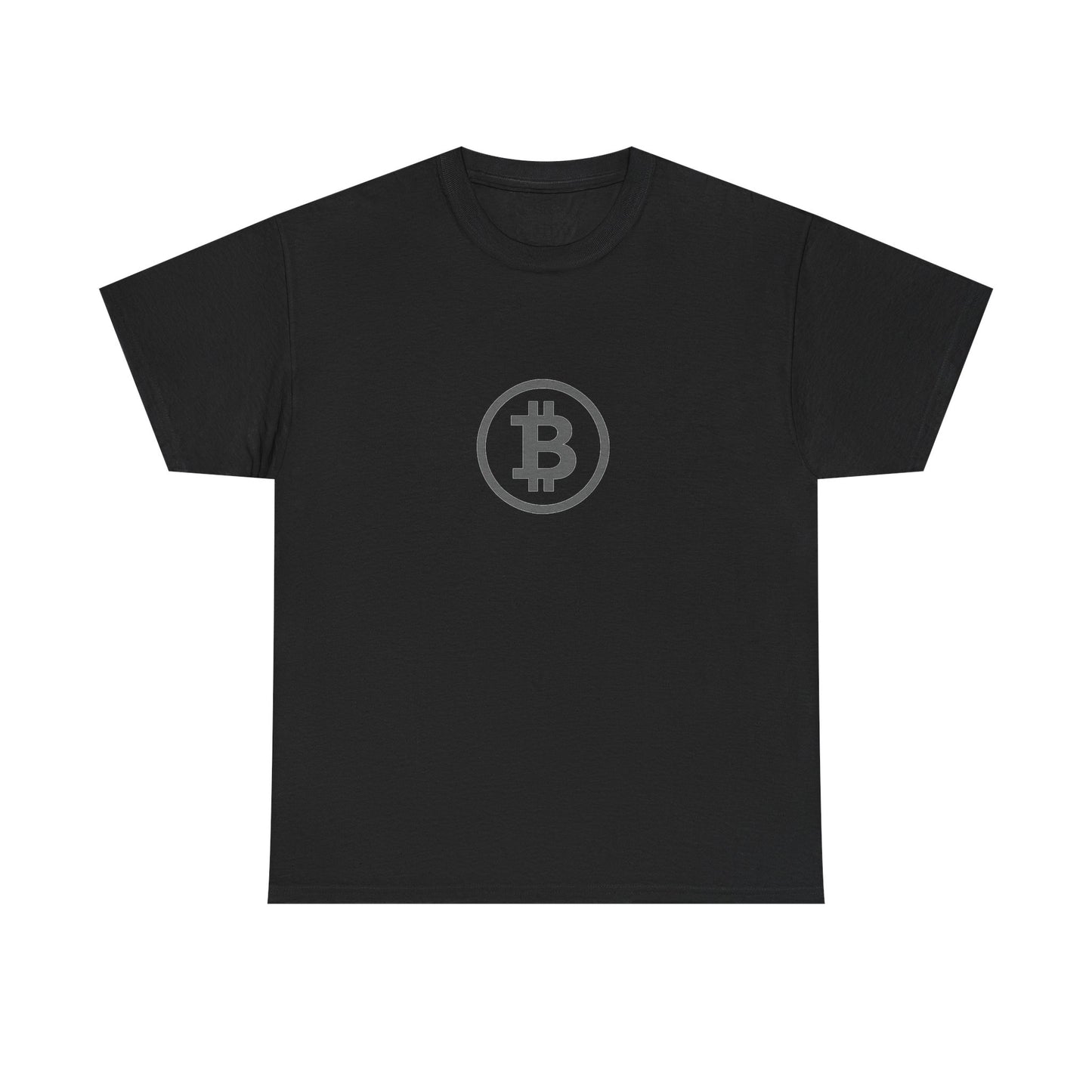 CRYPT-o-KEEPER - BTC - Unisex Heavy Cotton Tee with Minimalist Design - Perfect for Everyday Wear