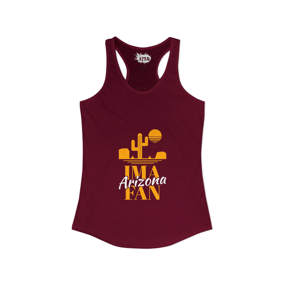 IMA Fan Arizona - Women's Racerback Tank