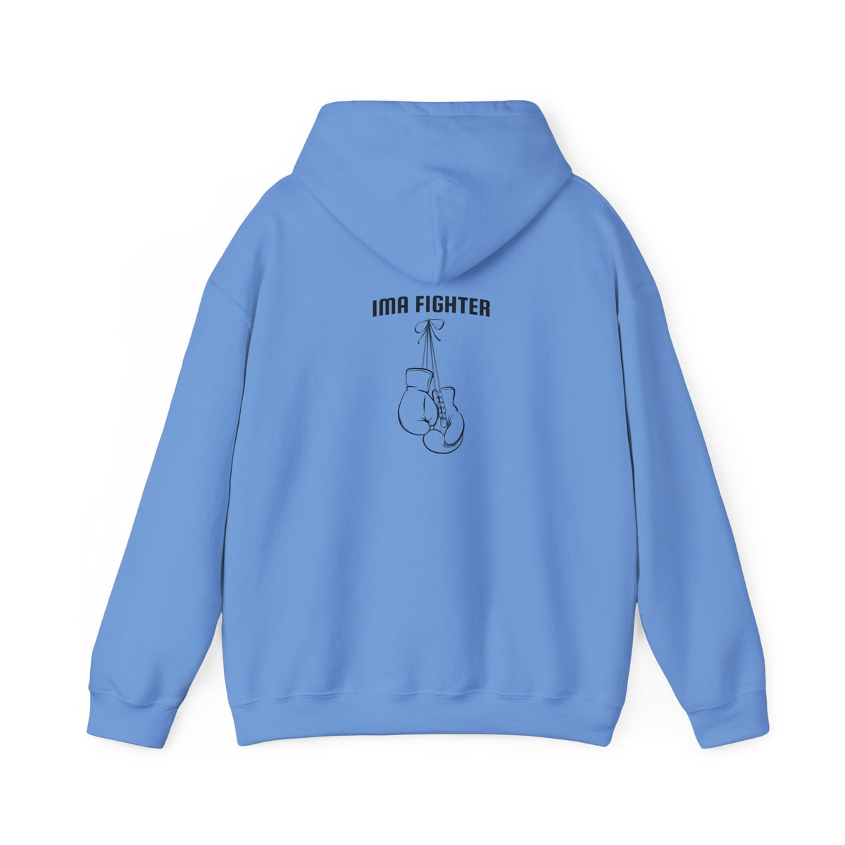 IMA Fighter – Periwinkle Stomach Cancer Awareness Gloves Hoodie