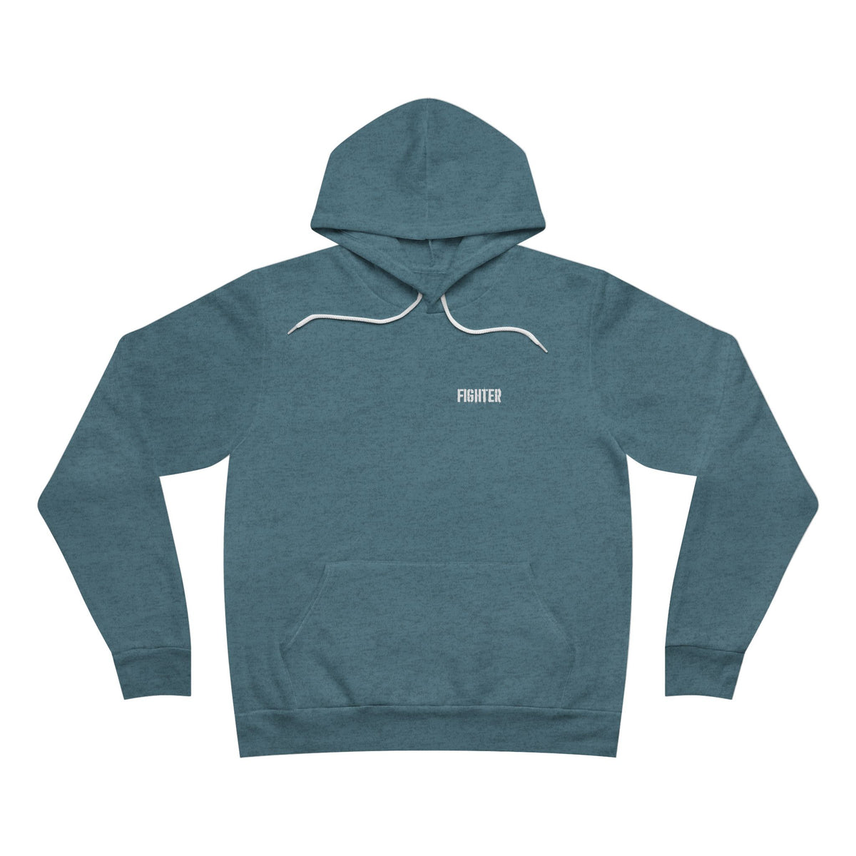IMA Fighter – Teal Cervical Cancer Awareness Text Hoodie
