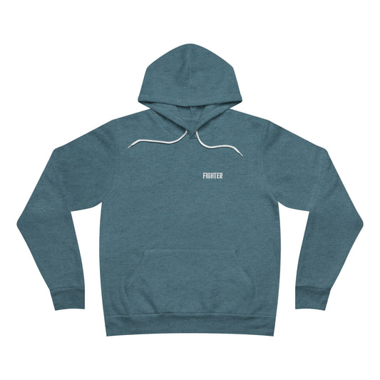 IMA Fighter – Teal Cervical Cancer Awareness Text Hoodie