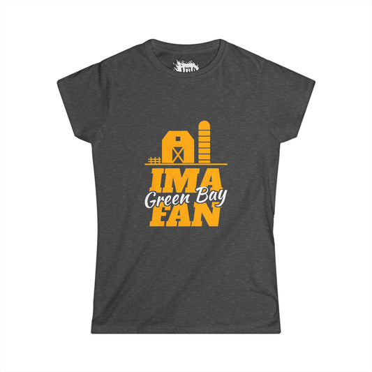 IMA Fan Green Bay - Women's Softstyle Tee