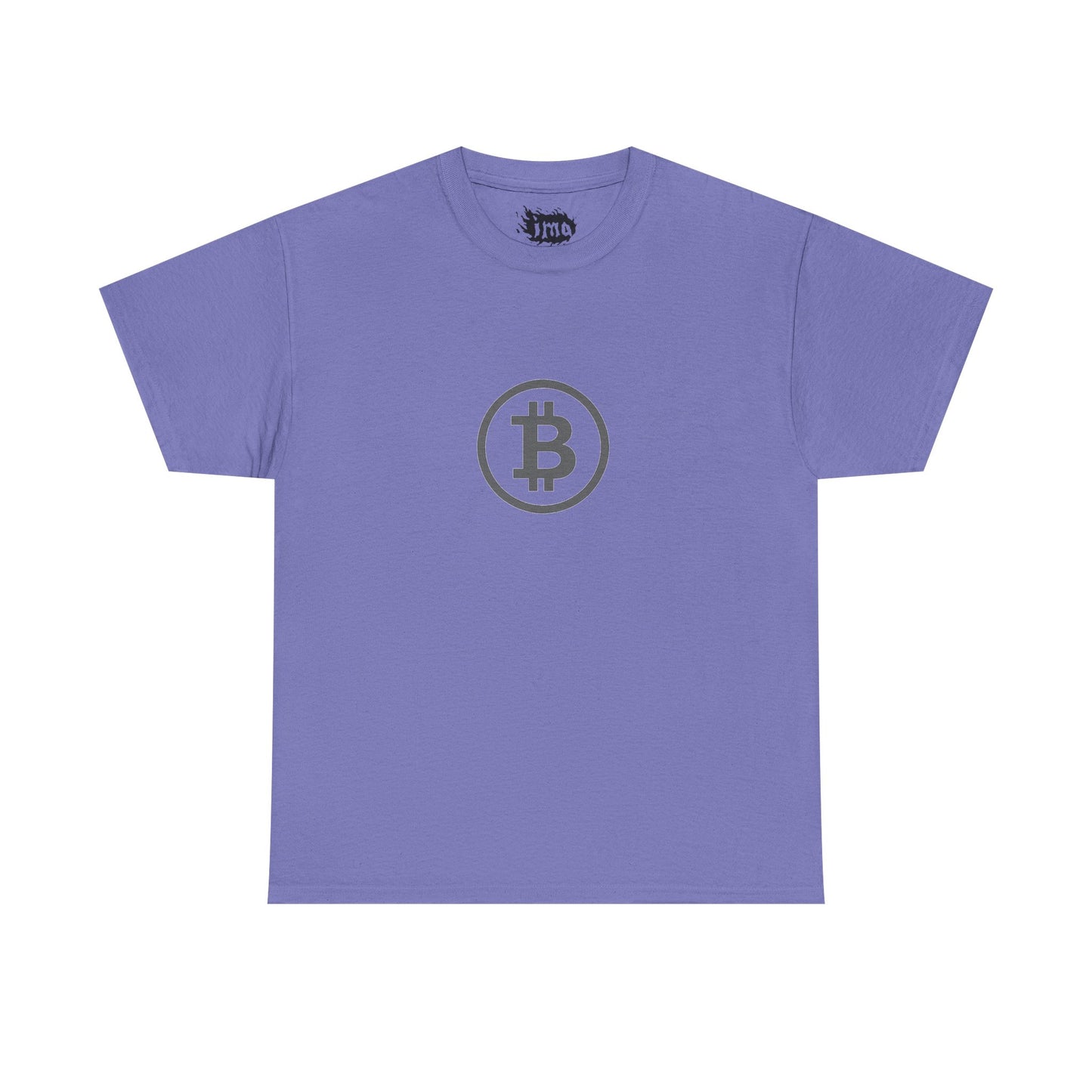 CRYPT-o-KEEPER - BTC - Unisex Heavy Cotton Tee with Minimalist Design - Perfect for Everyday Wear