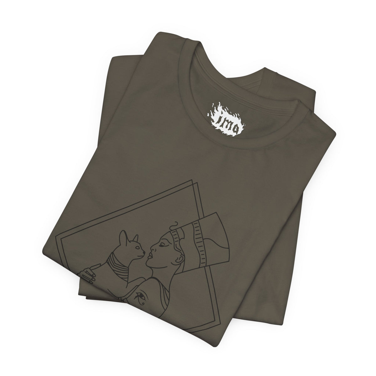 Egyptian Queen - blk - Unisex Jersey Short Sleeve Tee