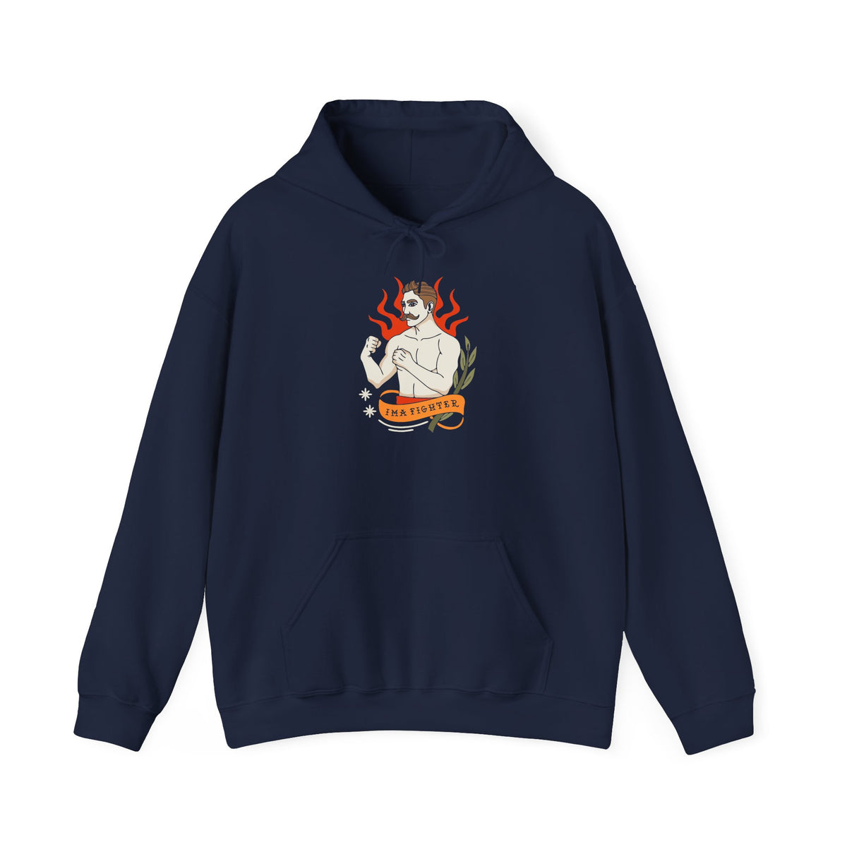 Fighter 1 - Unisex Heavy Blend™ Hooded Sweatshirt