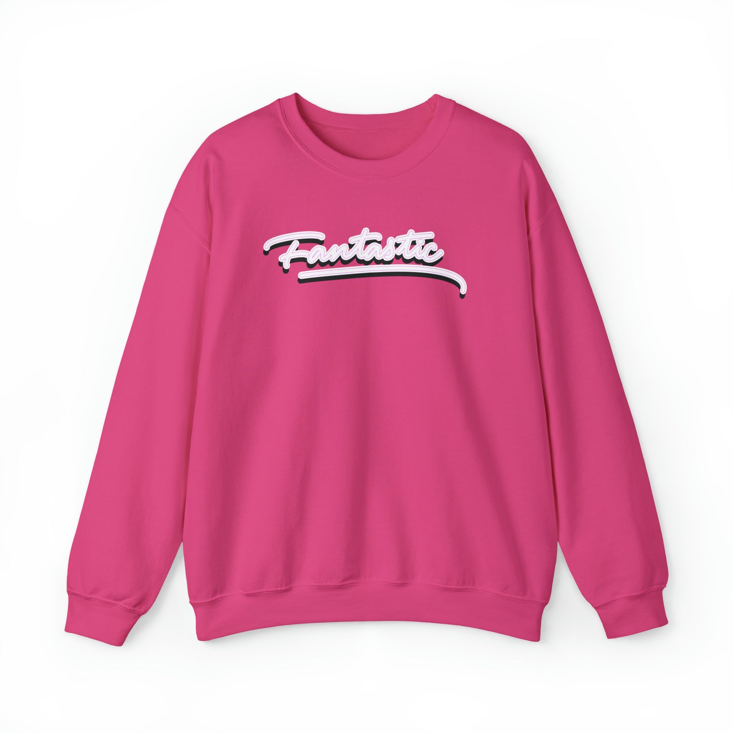 Fantastic - wht - Unisex Heavy Blend™ Crewneck Sweatshirt