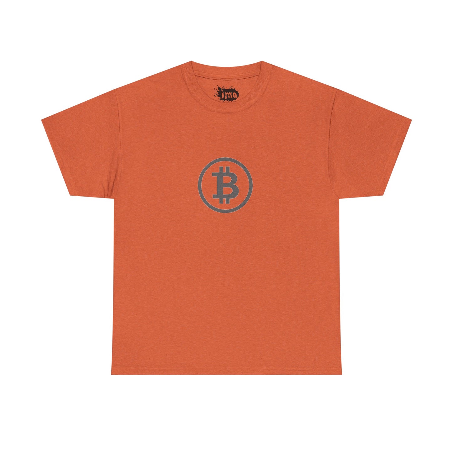 CRYPT-o-KEEPER - BTC - Unisex Heavy Cotton Tee with Minimalist Design - Perfect for Everyday Wear