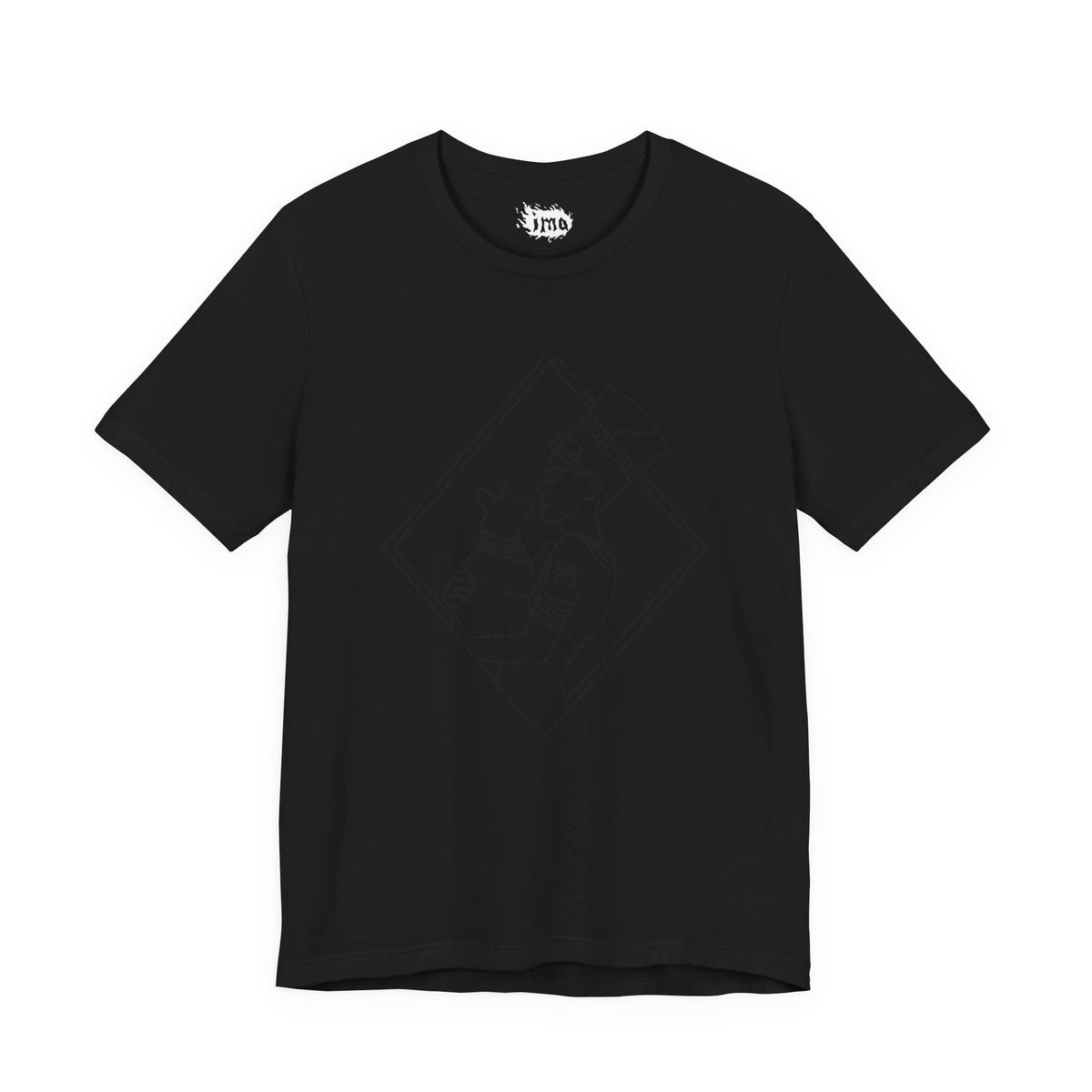 Egyptian Queen - blk - Unisex Jersey Short Sleeve Tee