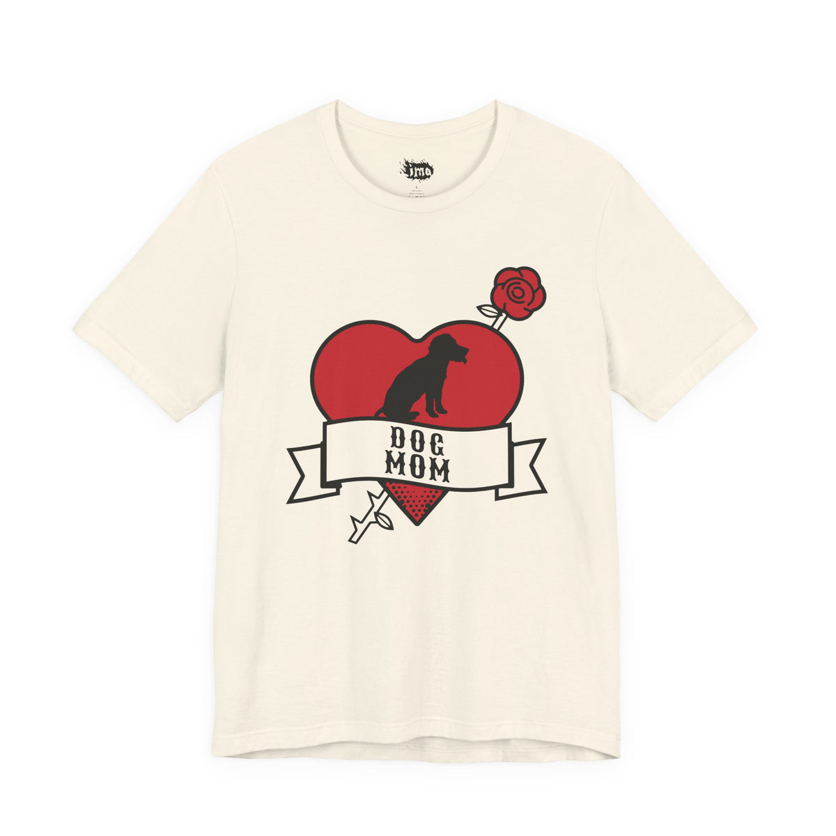 Dog Mom Tattoo Flash Tee
