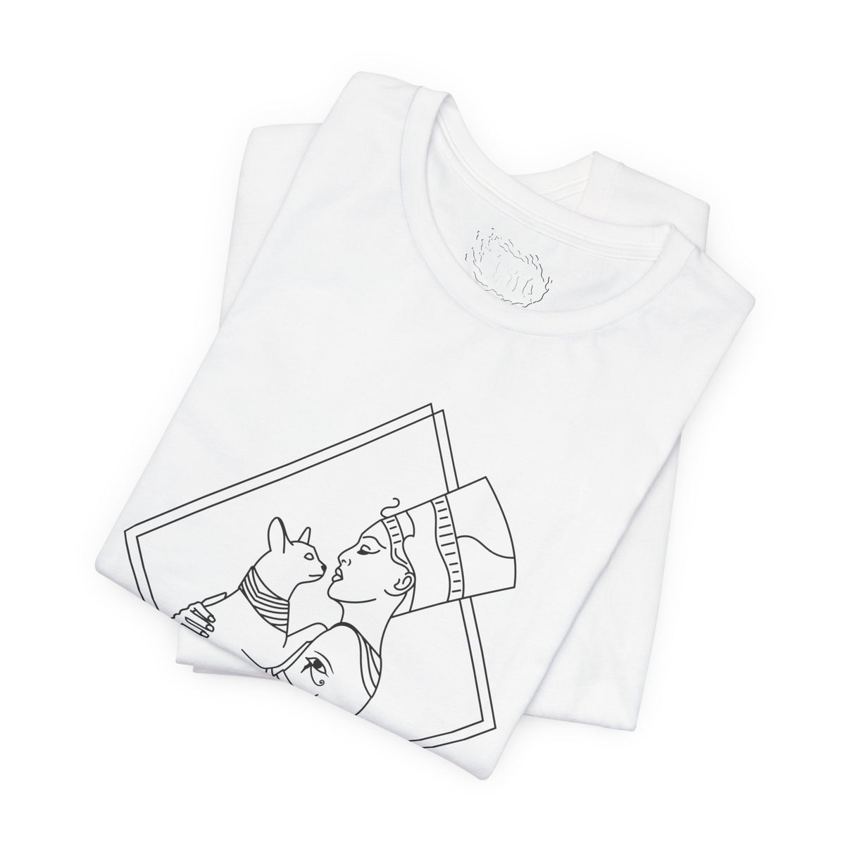 Egyptian Queen - blk - Unisex Jersey Short Sleeve Tee