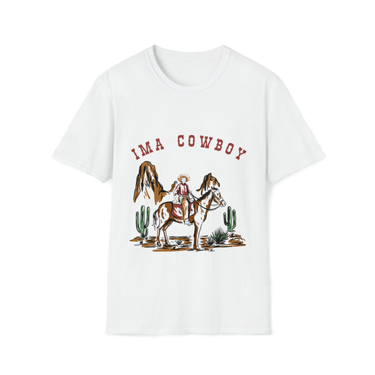 Cowboy - Unisex Softstyle T-Shirt