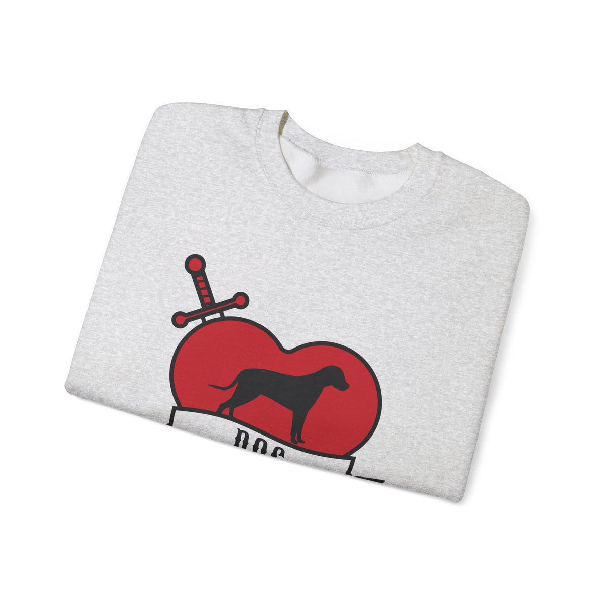 Dog Dad Tattoo Flash Crewneck Sweatshirt