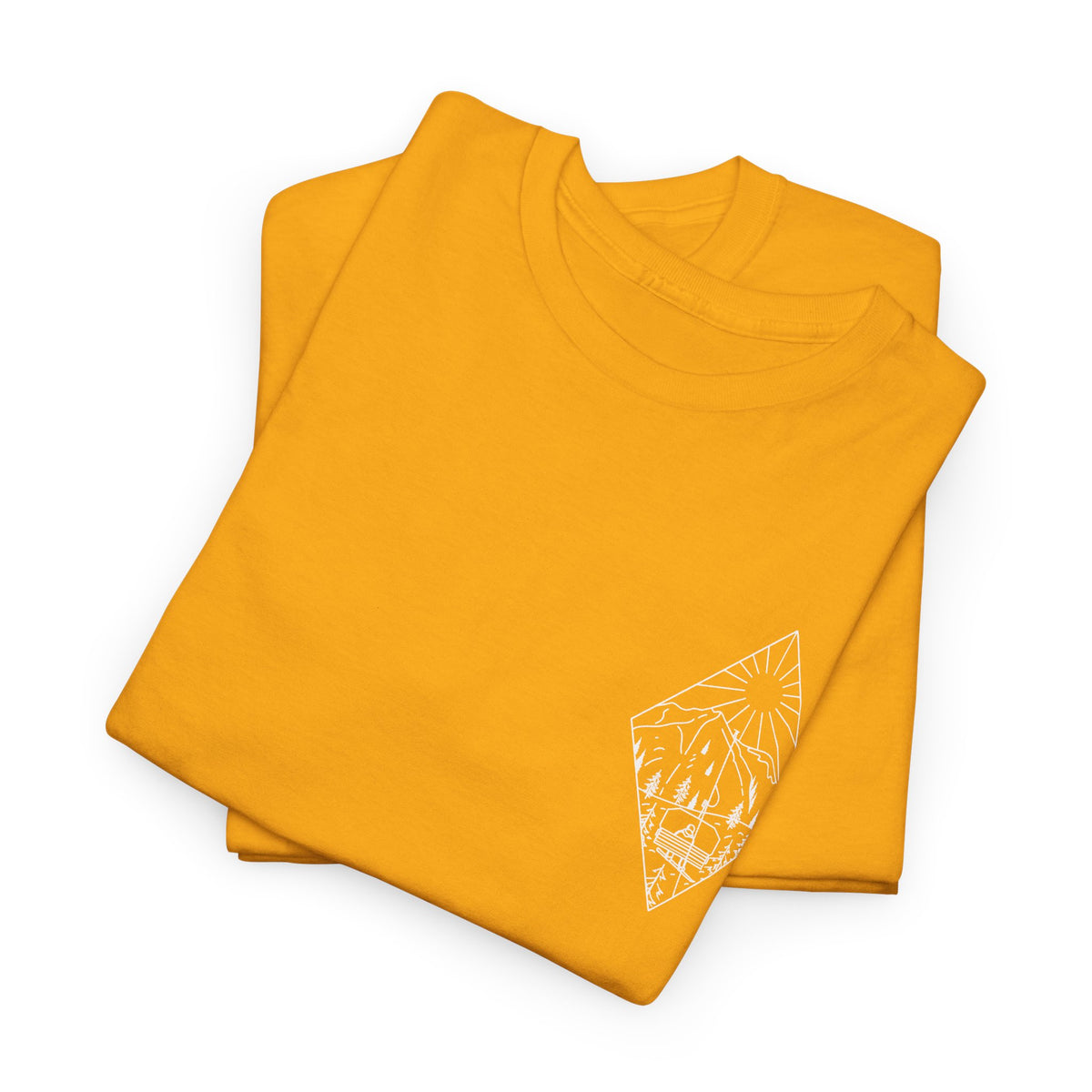 Chairlift - wht - Unisex Heavy Cotton Tee