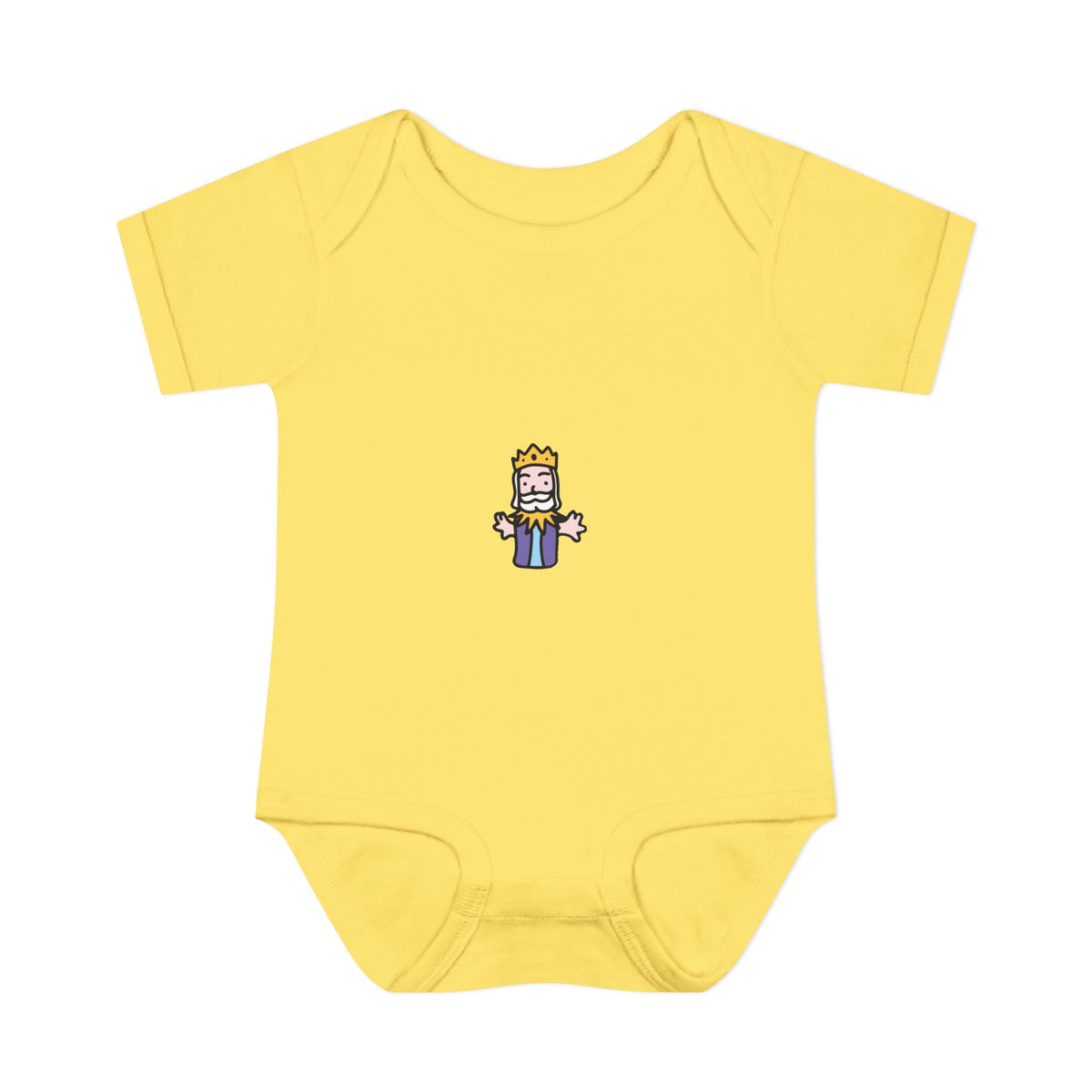 Little King - Infant Baby Rib Bodysuit