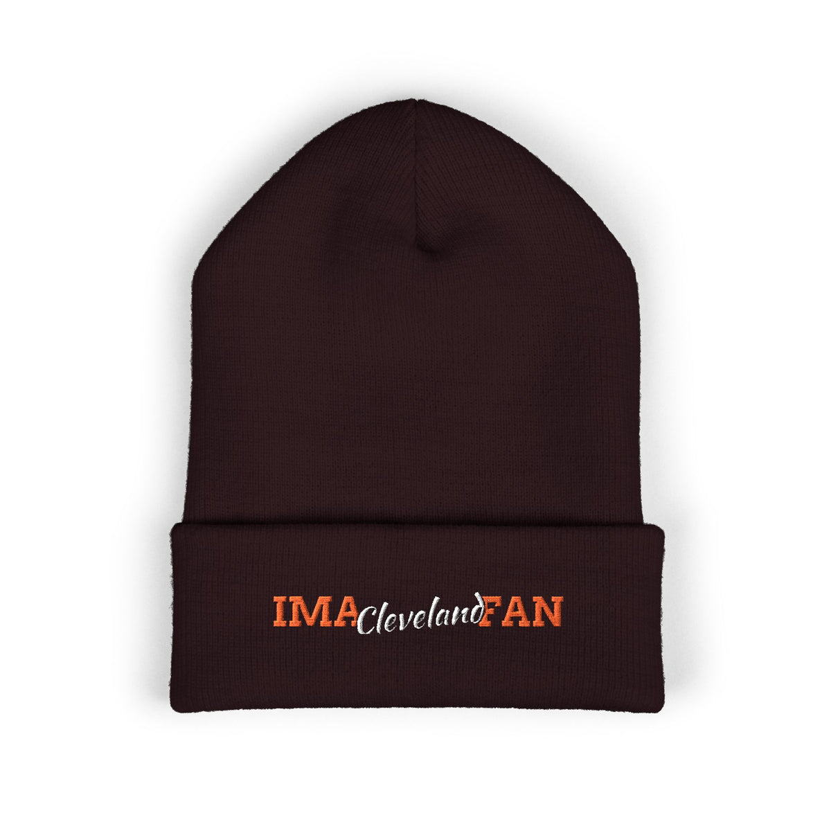 IMA Fan Cleveland - Embroidered Cuffed Beanie