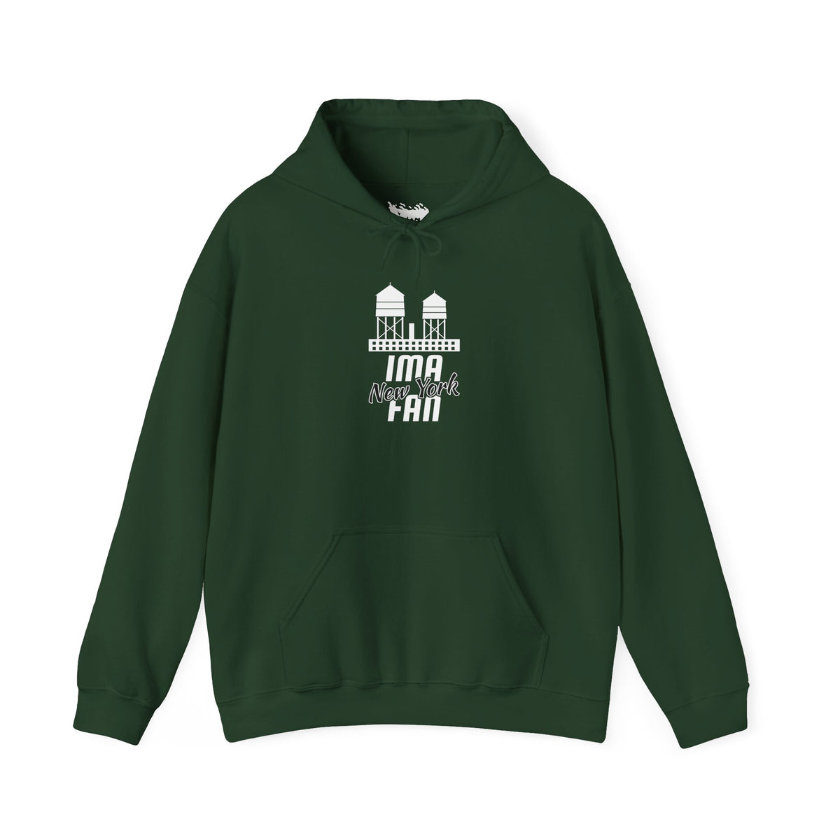 IMA Fan New York Rooftop - Unisex Heavy Blend™ Hooded Sweatshirt