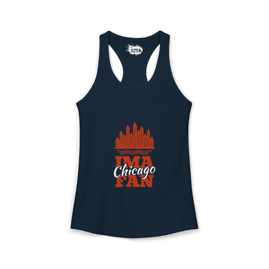 IMA Fan Chicago - Women's Racerback Tank